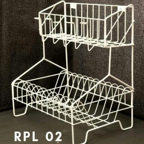 Baru Rak Piring + Gelas Susun 2 (RPL-02)