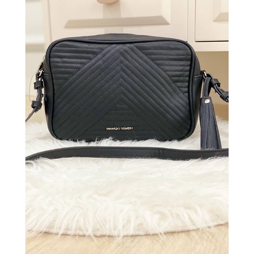 MANGO TOUCH TRIANGLE PATTERN SLING BAG/TAS SELEMPANG ABSM176