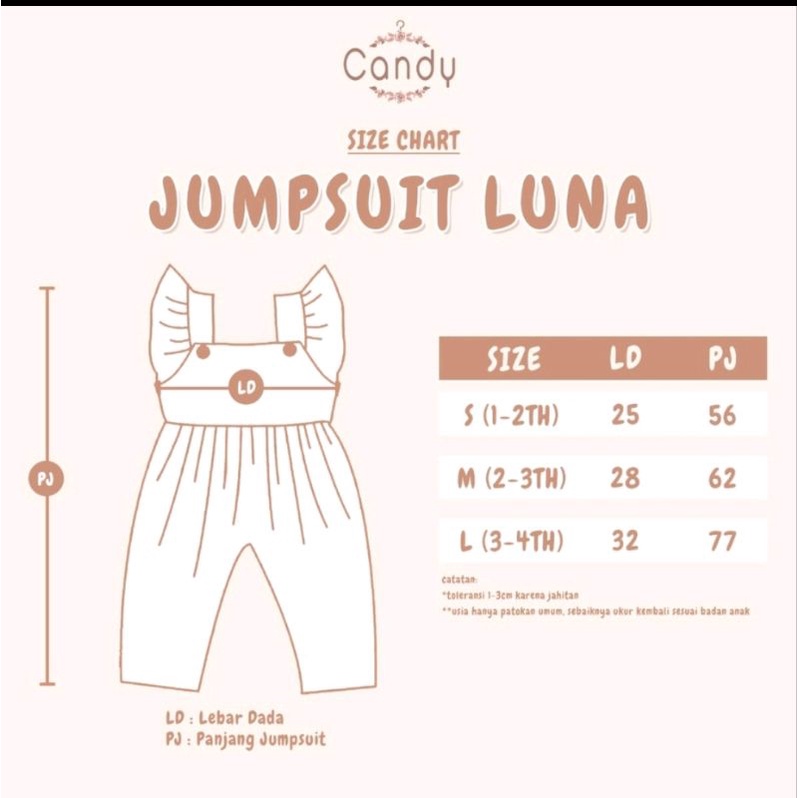 Jumpsuit Tali Rayon Bayi Perempuan 6-36 Bulan, Jumpsuit Anak 1-3 Tahun