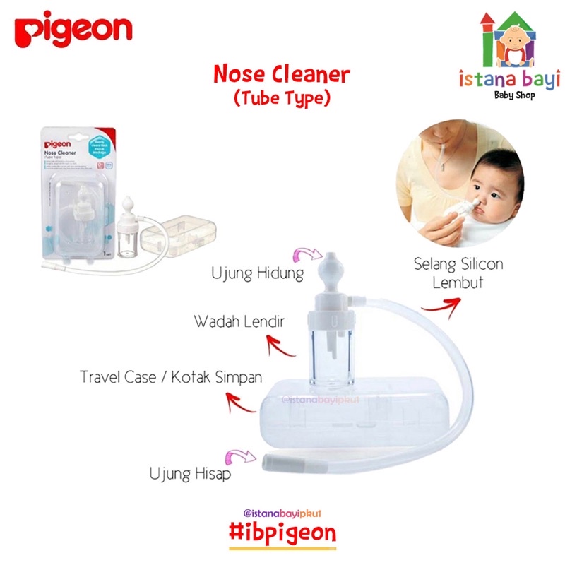 Pigeon Nose Cleaner ( Tube Type) / Sedot ingus bayi