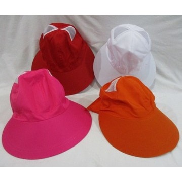 Topi Pantai /Topi Matahari/Topi Olahraga Warna Bahan Rapi Pas