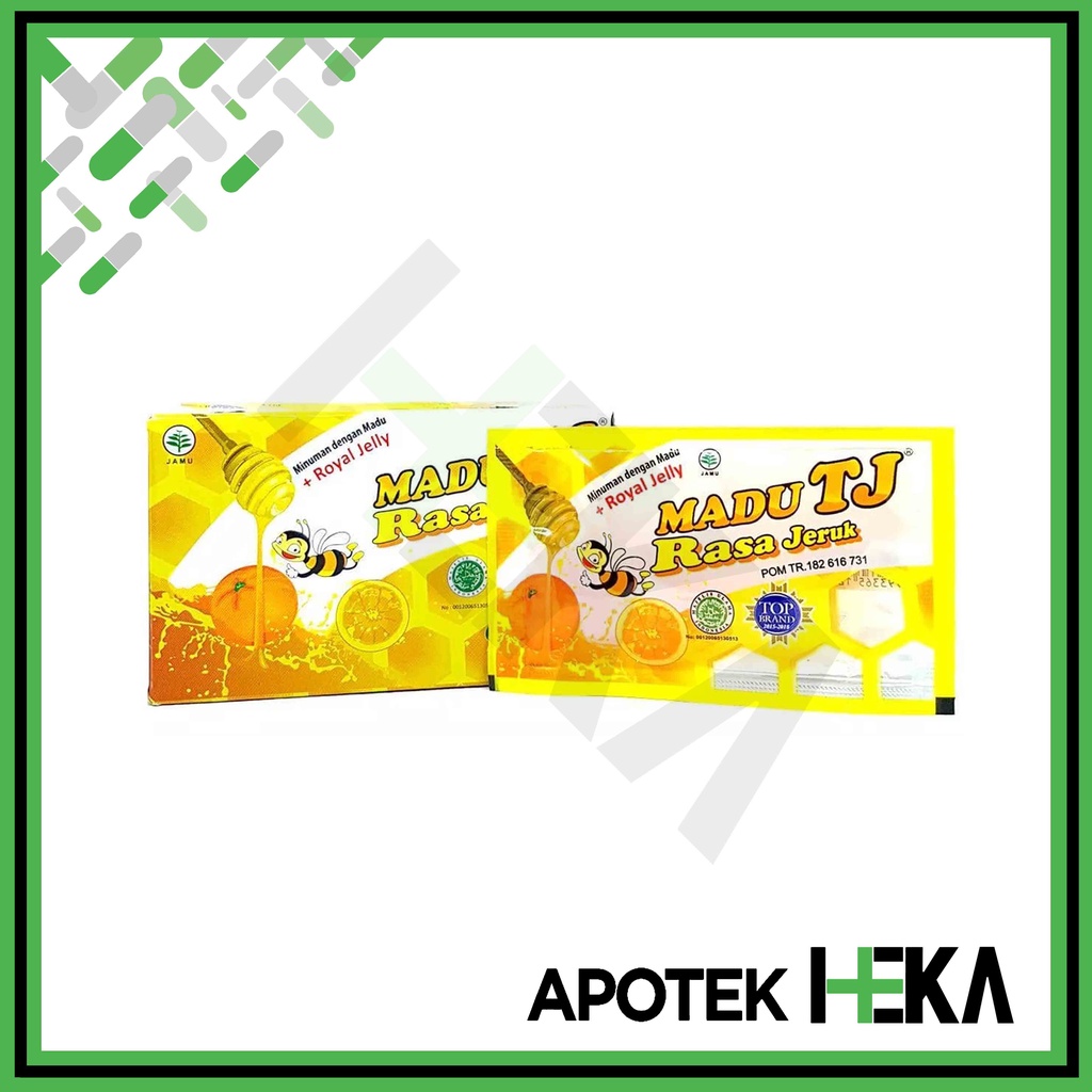 Madu TJ Sachet Jeruk Box isi 12 (SEMARANG)