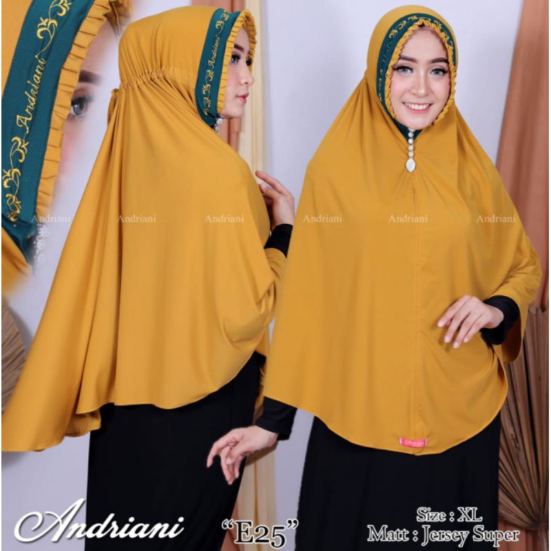 hijab Andriani E 25 serut KCB bordir