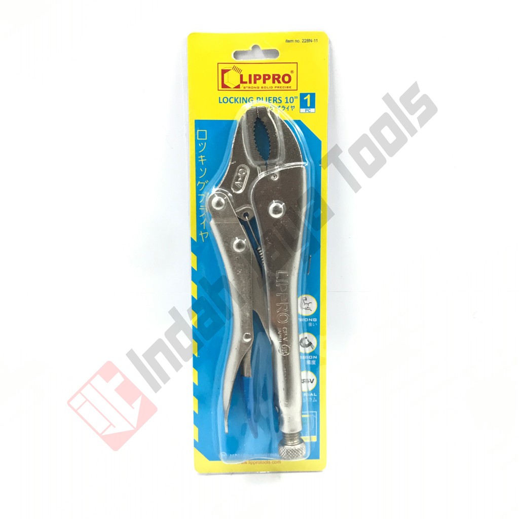 LIPPRO 228N-11 Tang Buaya 10 Inch - Tang Jepit Locking Pliers Vice Grip Klem Catok