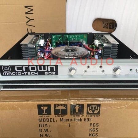 Power Amplifier Crown MACRO TECH 602 / MACROTECH 602 Grade A