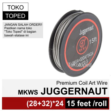 AN Authentic MKWS JUGGERNAUTx Kantal A1 wire | kawat khantal