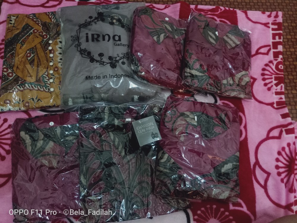 Bisa Pisah Batik Couple Keluarga Sania Ruffle Ori Ndoro Jowi Termurah