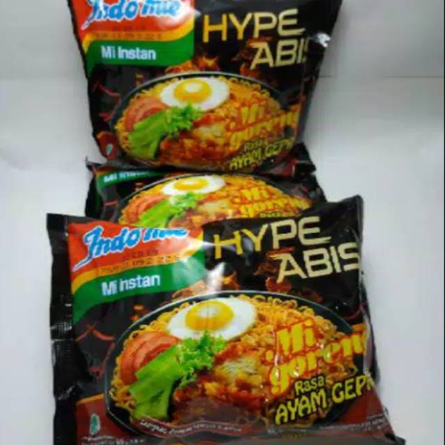 INDOMIE AYAM GEPREK GORENG .PAKET 10 BKS.