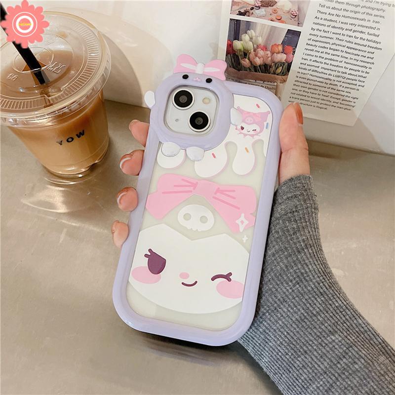 Soft Case TPU Motif Kartun Kulomi Monster Untuk IPhone 7 8 Plus 13 12 11 14 Pro MAX 14 Plus 6 6S XR X XS MAX SE 2020