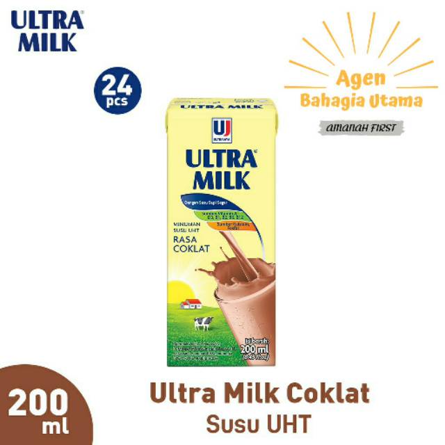 

SUSU ULTRA COKELAT 200 ML