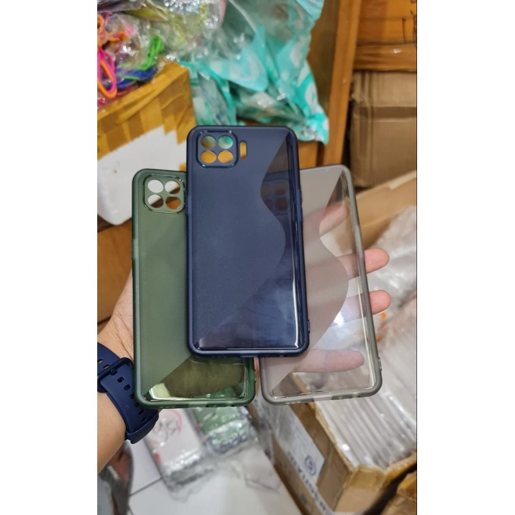 OPPO RENO 4 RENO 4F CASING SOFT CASE SILIKON S-CASE 1.75mm CASING PROTECT CAMERA COVER PELINDUNG KAMERA TPU OPPO RENO 4F