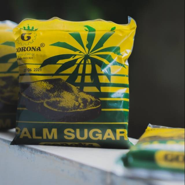 CORONA PALM SUGAR / GULA PALM / BROWN SUGAR / PALM SUIKER 250 GR