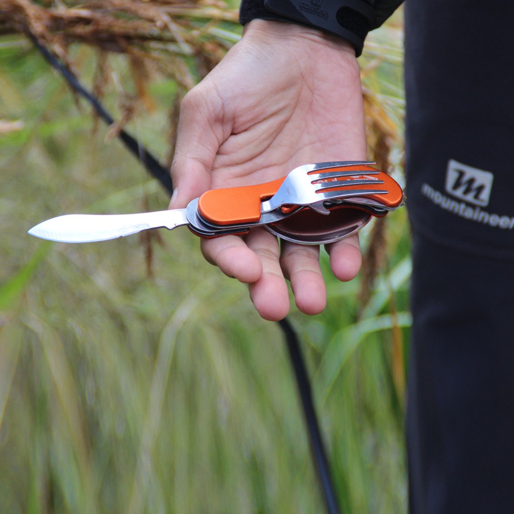 Sendok Garpu DH 701 Pocket Spoon Set Multifungsi Dhaulagiri Camping Outdoor