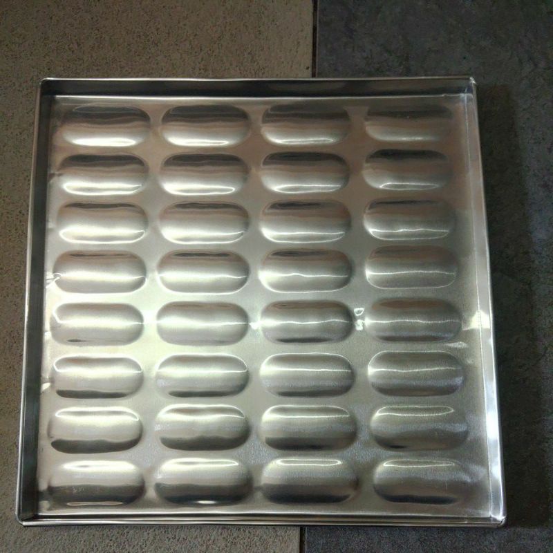 loyang nastar loyang lidah kucing ukuran 32 lobang anti lengket