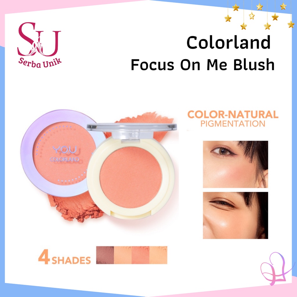 You Colorland Focus On Me Blush