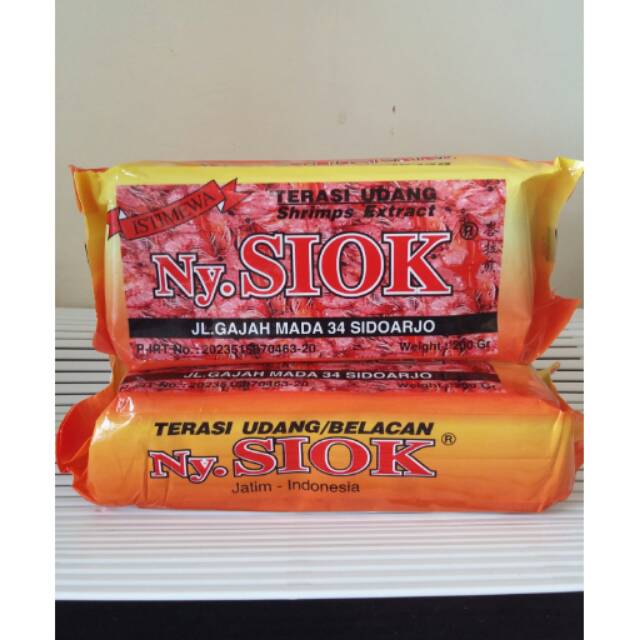 

Terasi ny.siok mentah