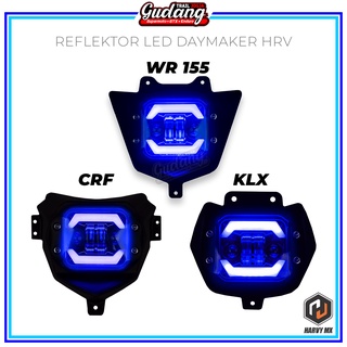Reflektor Daymaker HRV Lampu Depan LED Supermoto CRF 150L WR 155 KLX BIGFOOT DTRACKER