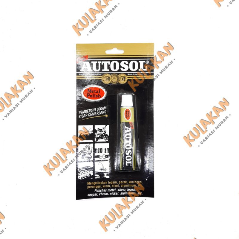 Autosol Metal Polish Pembersih Logam Nikel Chrom 15gr 15 Gram