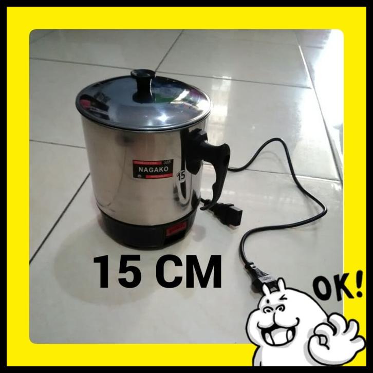 Jual Mug Gelas Pemanas Air Listrik Stainless Ukuran Cm Shopee