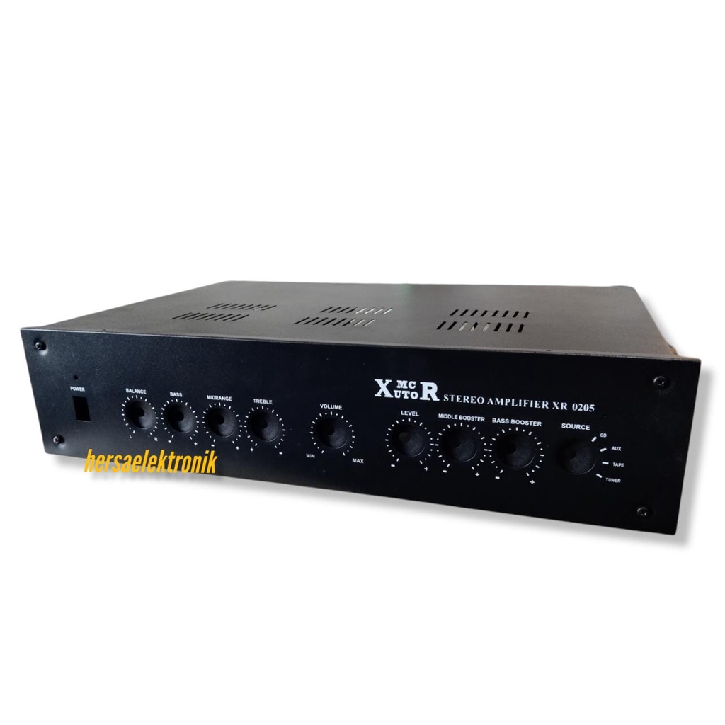 box amplifier XR 0205