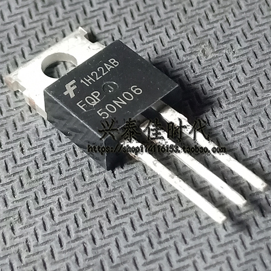 5Pcs Ic 50n06 Fqp50N06 50a/60v To-220