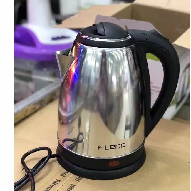 COD Teko listrik/ pemanas air/ kettle electric 1,8 Liter Fleco F-718 1,8L