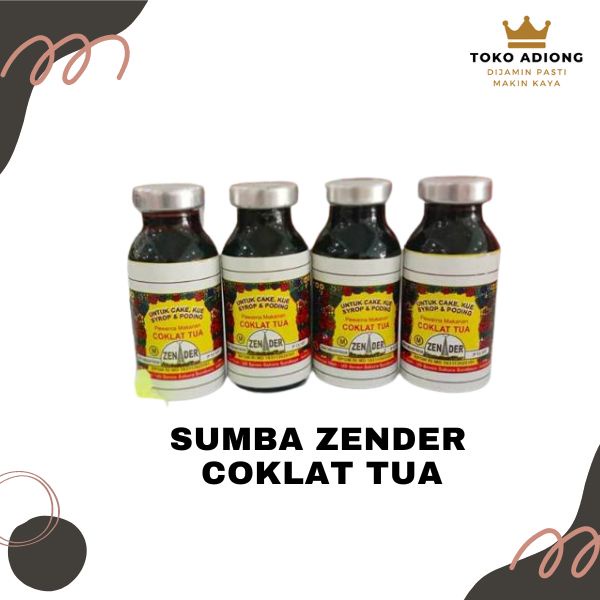 

PEWARNA MAKANAN ZENDER - Coklat Tua 15 ml
