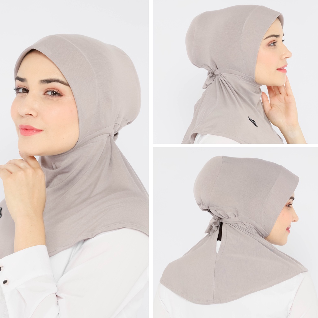 Ciput Ninja Pet Cepol | Inner Hijab Premium Kaos Spandek Rayon | Dalaman Jilbab Pad