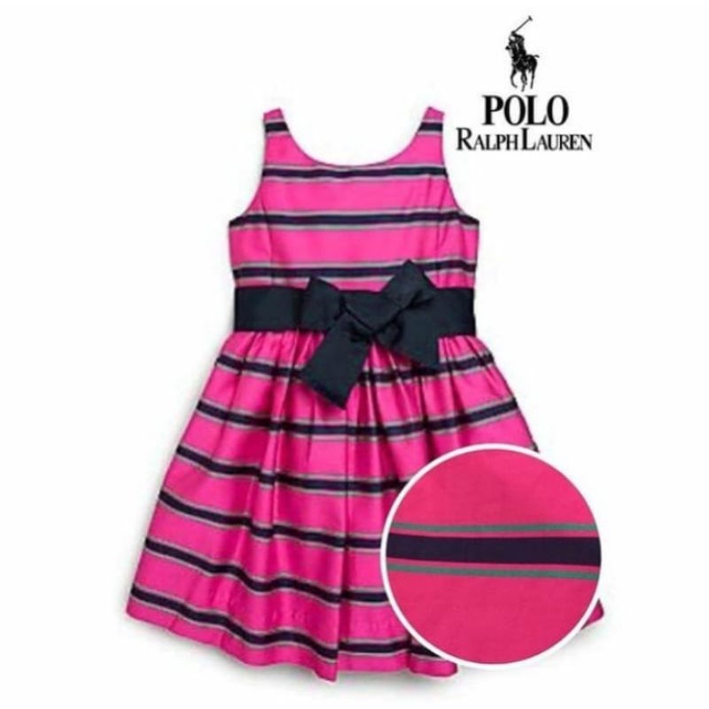 Polo Ralph Laure* - Dress Anak Bayi | Size 18, 24 bulan-🎀 Pink Pinafore*