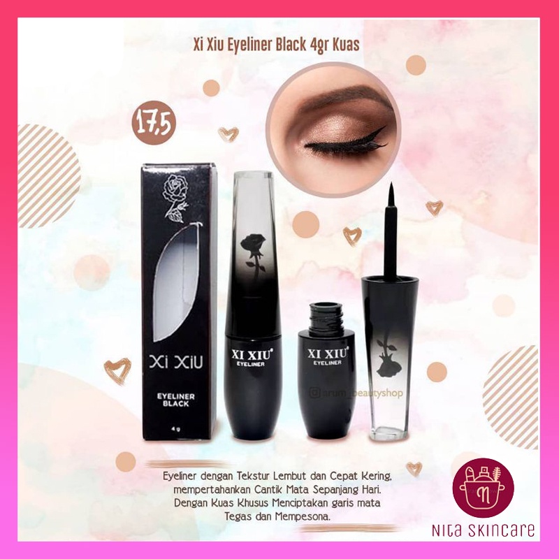 Xi Xiu Eyeliner Black Waterproof Special Edition BPOM