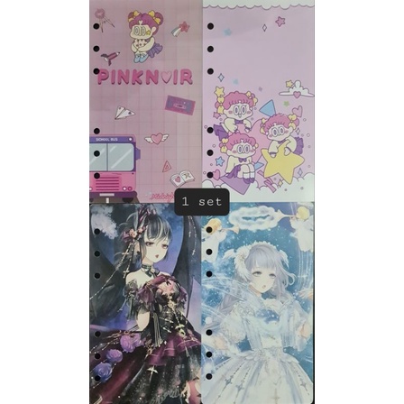 

Leegong&Kelly Korean A6 Refill Binder Memo Cover