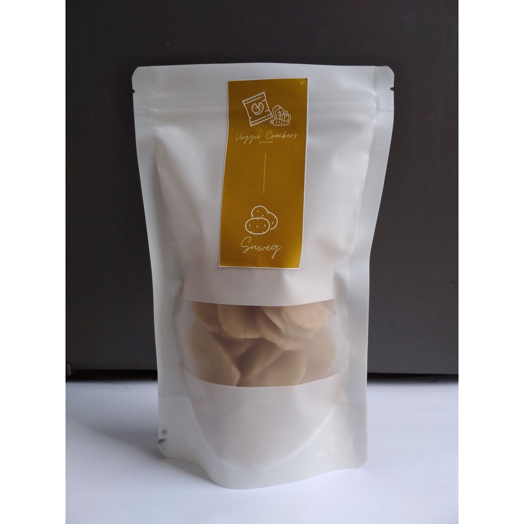 

Veggie Crackers - Kerupuk Sayur Suweg 100 gr