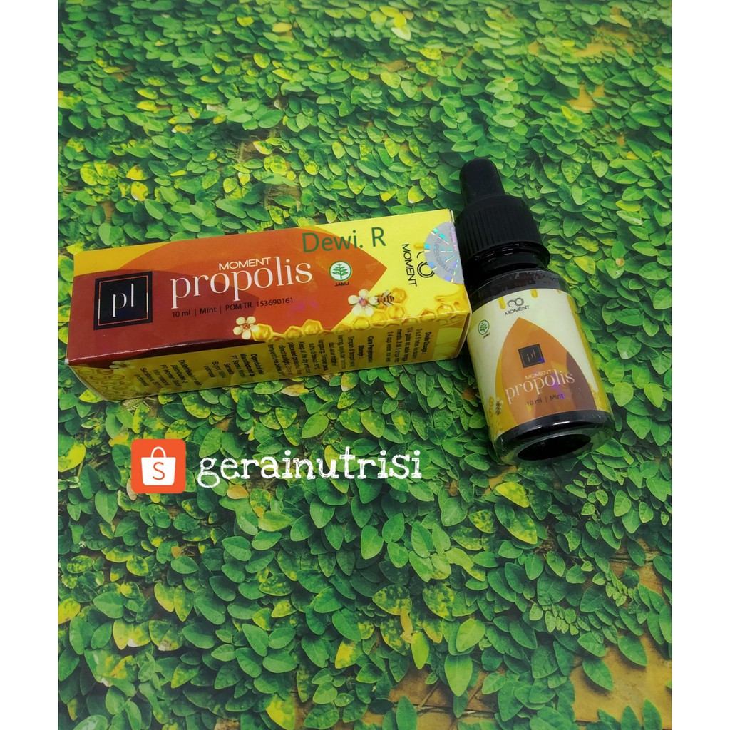 Green Brazilian Propolis Moment asli