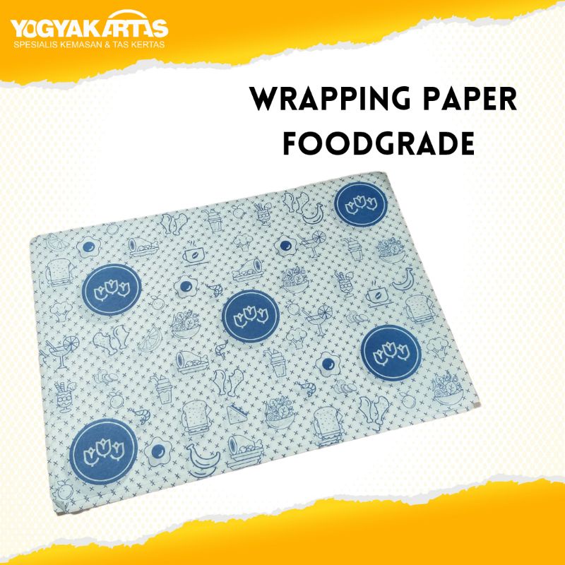 

Wrapping Paper / Kertas Roti Foodgrade / Bungkus Burger