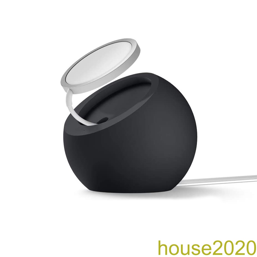 [house]Wireless *Charger *Stand *Holder Silicone Desktop Bedside [Phone]![Smartphone] *Charging *Dock *Station Portable