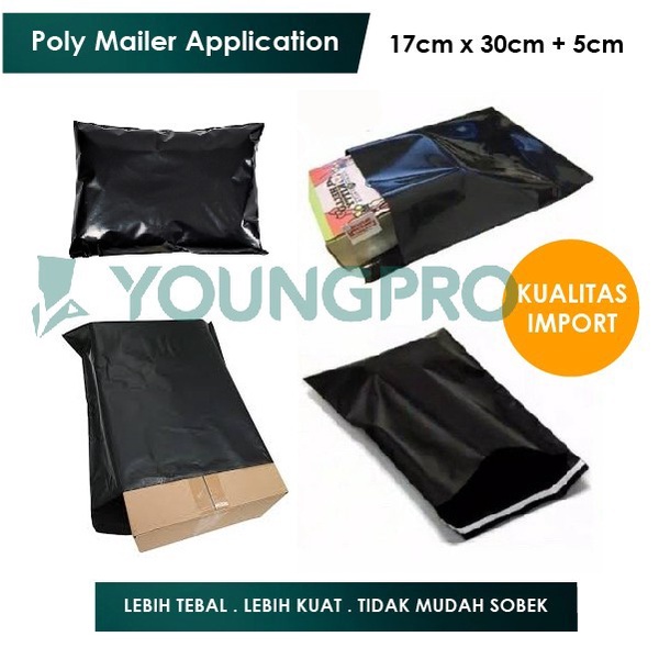 Plastik Polymailer -  Polymailer 17X30 Kantong Plastik Amplop Packing Online 100Pcs