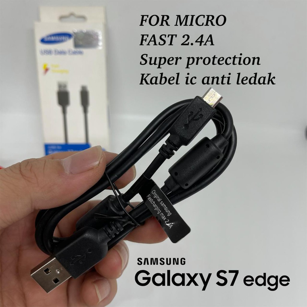 new~KABEL DATA / samsung s7edge /s6edge/note 4/note3  MICRO USB cabel ORIGINAl fast charging