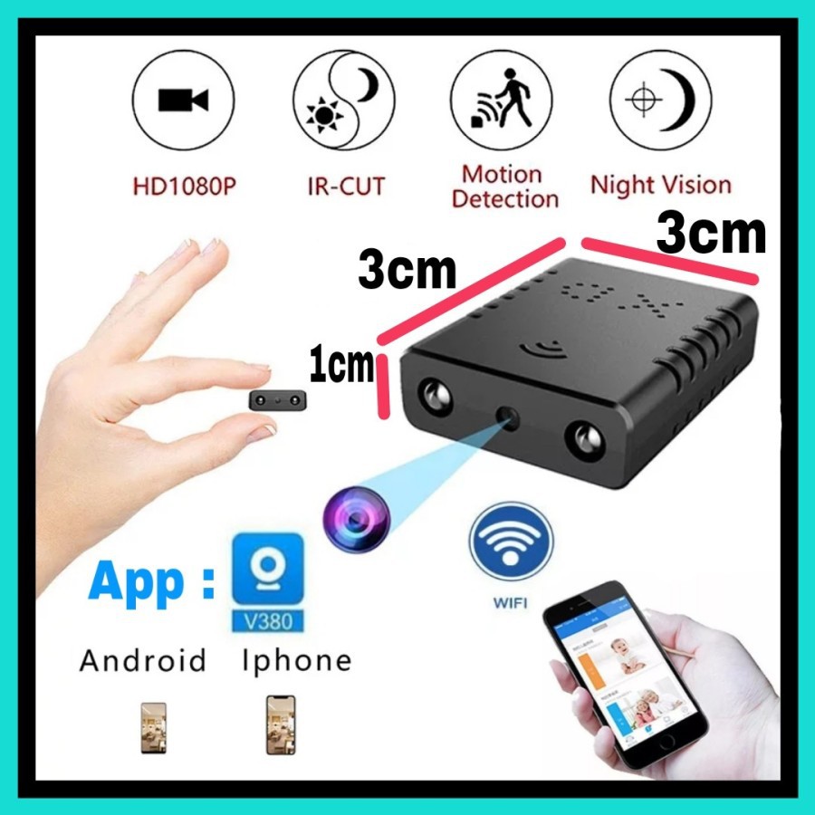 Camera Super Mini Wifi HD Spy Camera - Micro Camera XD