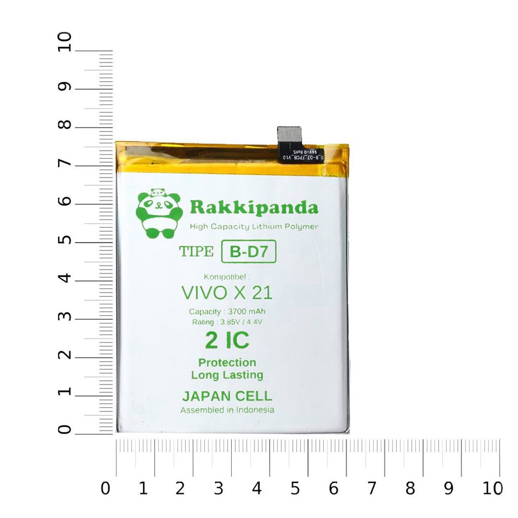 (R/K)- RakkiPanda - B-D7 BD7 B D7 Vivo X21 Batre Batrai Baterai