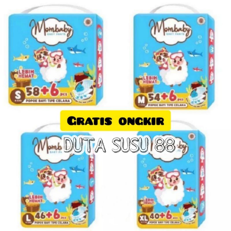 MOMBABY Pants Jumbo S58+6 / M54+6 / L46+6 / XL40+6/ XXL32+6
