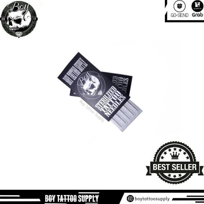 

Jarum Tattoo Rl-3 Blue Label - Satu Box