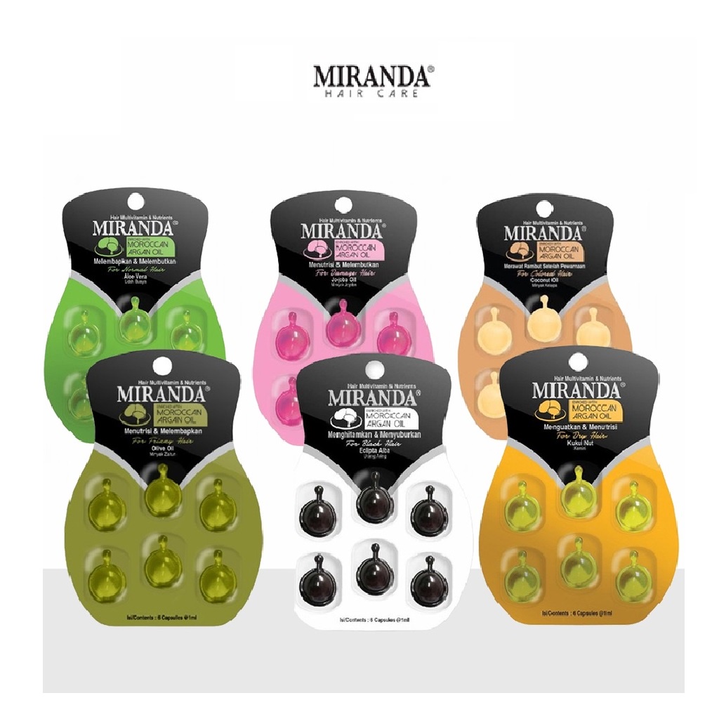 MIRANDA HAIR VITAMIN BLISTER ISI 6