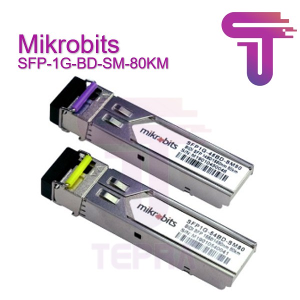 Mikrobits SFP-1G-BD-SM-80KM Transceiver