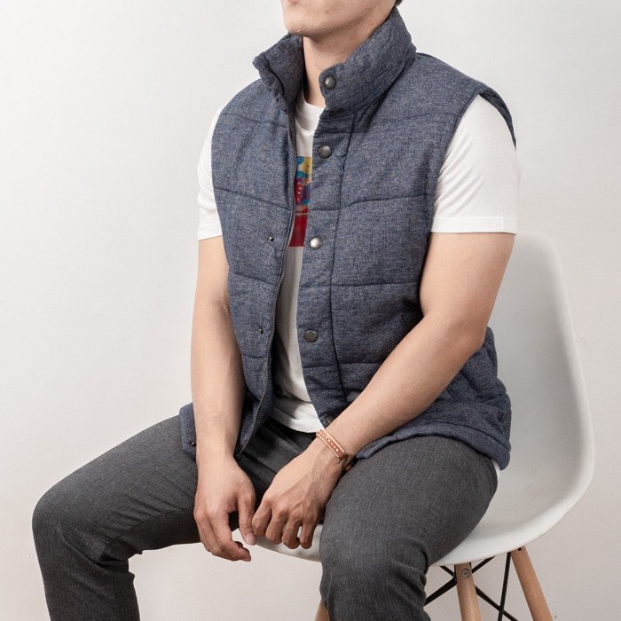 VEST BANANA REPUBLIC NAVY ORIGINAL