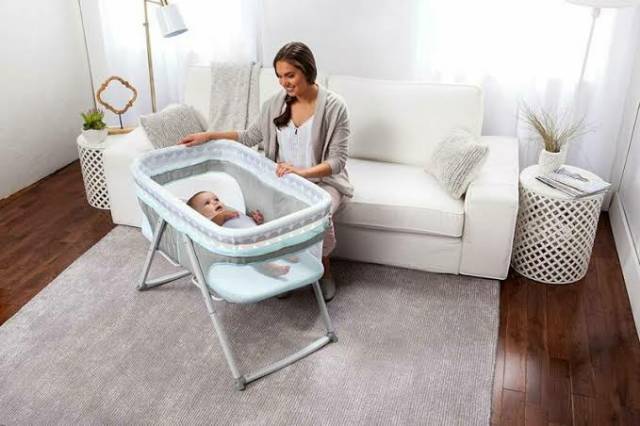 Ingenuity Foldaway Rocking Bassinet Juniper