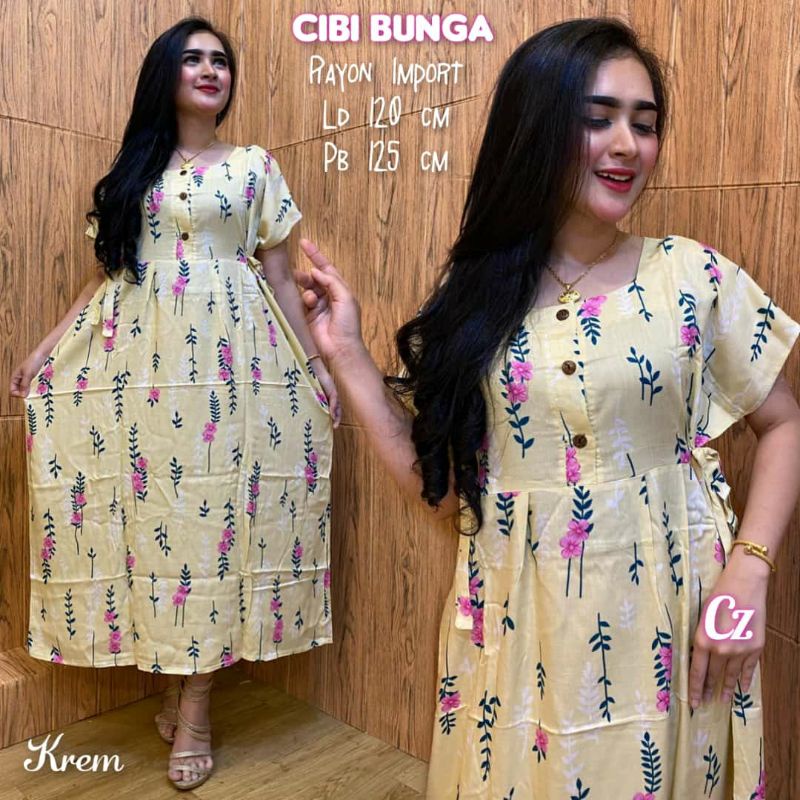 DASTER ARAB/DASTER ARAB CIBI BUNGA/ CIBI POLKA/CIBI BUNGA MATAHARI NB RAYON PREMIUM