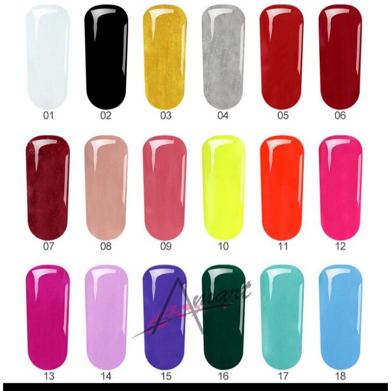 I'M GEL KUTEK GEL POLISH / NAIL ART A/ vitamin kuku minyak kuku