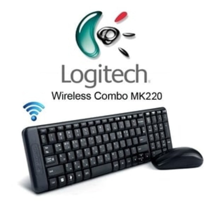 Logitech Wireless Combo Keyboard + Mouse MK220