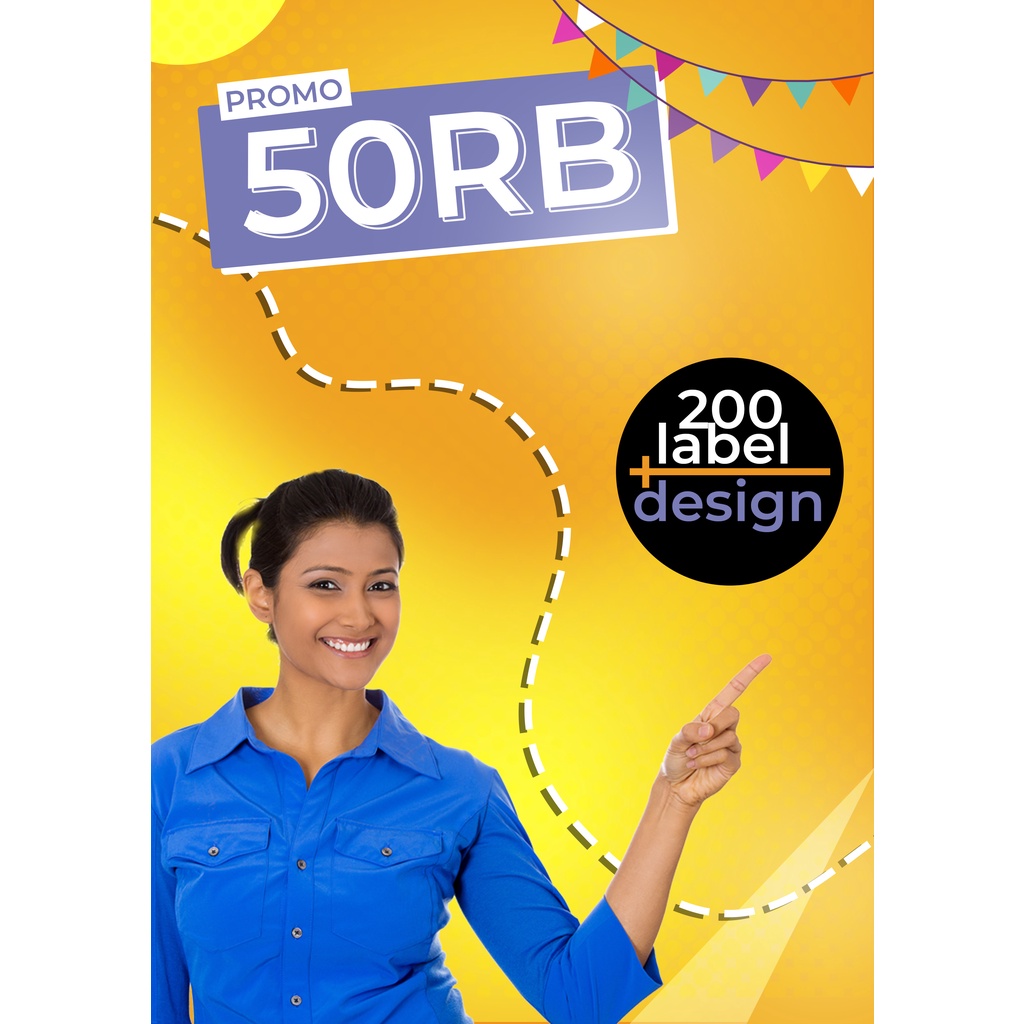 

sticker label buat produk makanan desain gratis