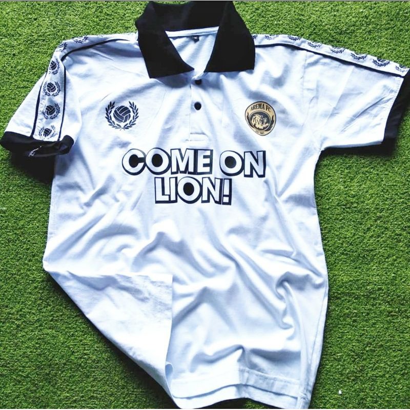 Kaos polo Arema come on lion